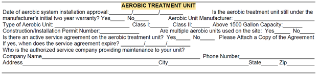 An image of an application for an operating permit.