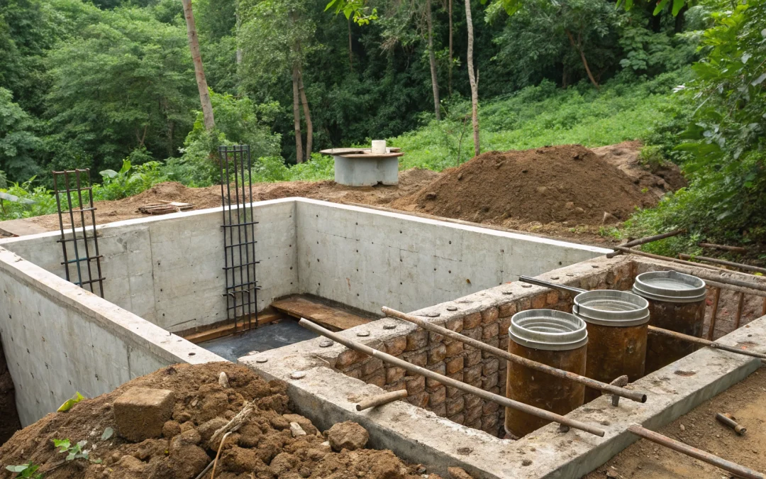 A Pro’s Guide: Concrete Septic Tank Design with Dimensions